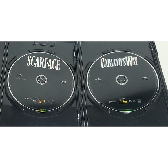 Gangster 5-Movie DVD Lot Scarface Carlito’s Way American Public Enemies - Picture 5 of 9